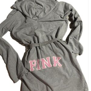 Victoria’s Secret cotton cozy hooded robe XS/S